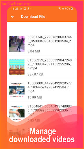 Top video downloader screenshot