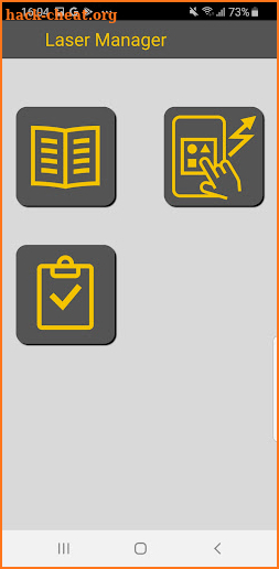 Topcon Laser Manager screenshot