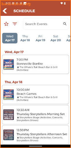 Topeka Music Vacations screenshot