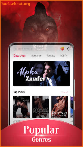 TopFic-Read Romance Webnovels screenshot