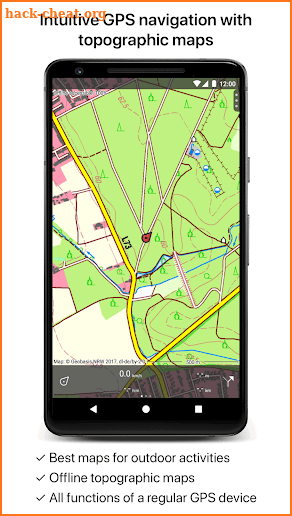 Topo GPS Germany screenshot