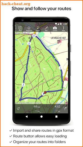 Topo GPS Germany screenshot