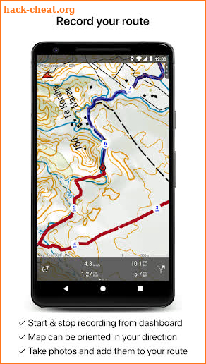 Topo GPS New Zealand screenshot