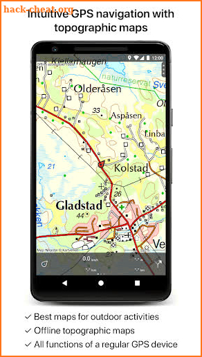 Topo GPS Norway screenshot