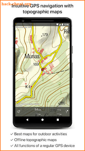 Topo GPS Spain screenshot