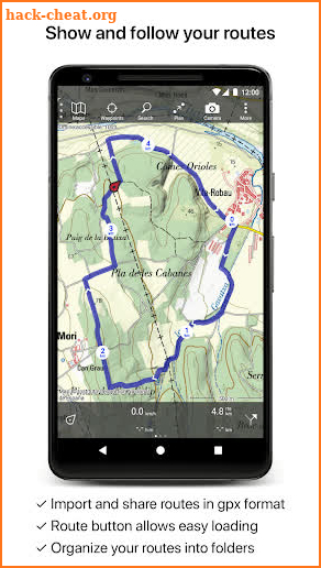 Topo GPS Spain screenshot