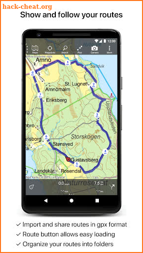 Topo GPS Sweden screenshot