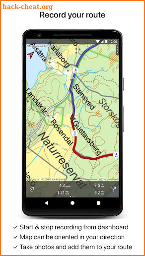 Topo GPS Sweden screenshot