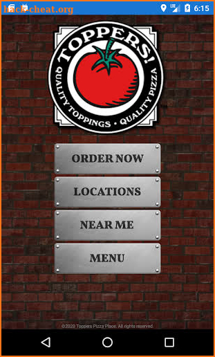 Toppers Pizza Place screenshot