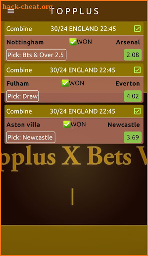 Topplus X Bet Vip screenshot