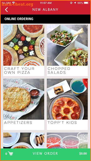 topp't Pizzas + Salads screenshot