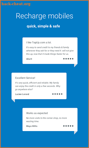 Topup.com - Mobile Top up made easy screenshot