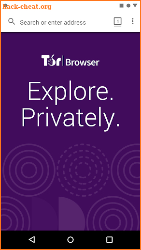 Tor Browser for Android (Alpha) screenshot