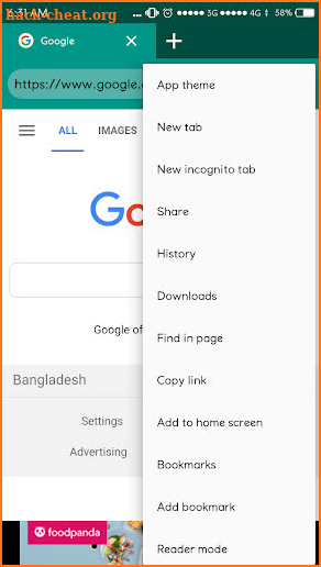 TorchBrowser screenshot