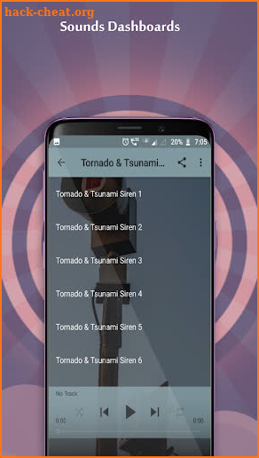 Tornado & Tsunami Sirens screenshot