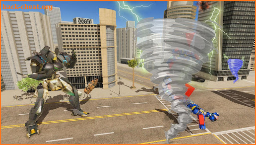 Tornado Robot Simulator: Tornado Robot Warfare screenshot