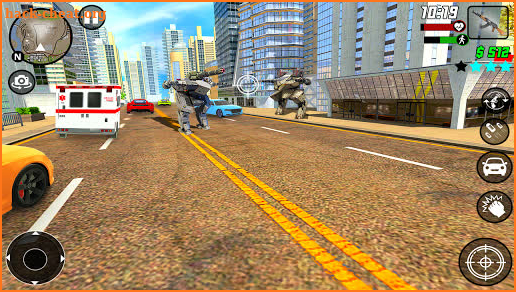 Tornado Wind Hero - Rope Hero Crime City Game screenshot