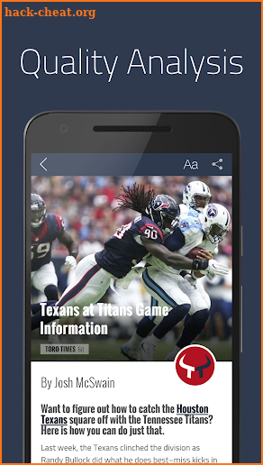 Toro Times: Texans Fans News screenshot