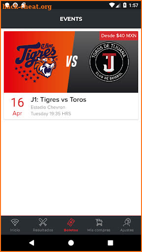 Toros de Tijuana screenshot