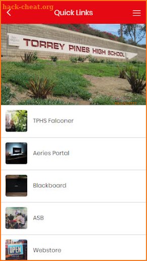 Torrey Pines High School screenshot