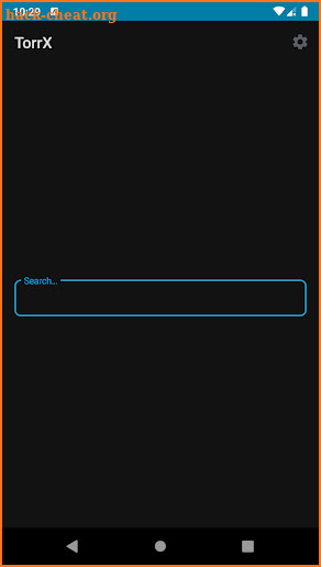TorrX - Torrent search engine screenshot