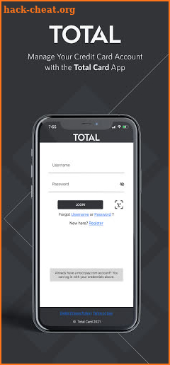 Total Card screenshot