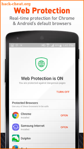 Total Defense Mobile Security screenshot