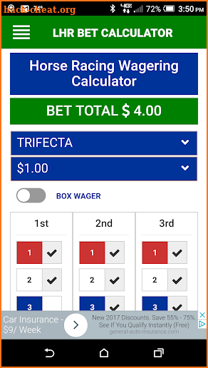 Total Horse Calculator screenshot