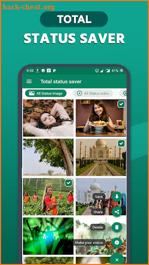 Total status saver for Whats : save to gallery screenshot