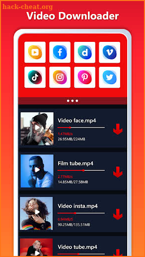 Total video downloader screenshot