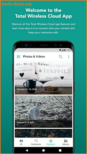 Total Wireless Cloud screenshot