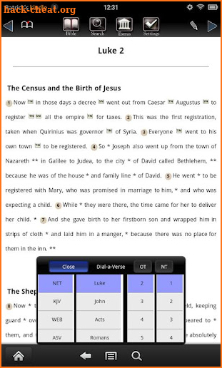 Touch Bible screenshot