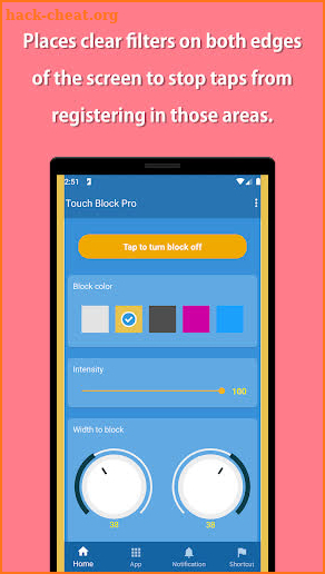 Touch Block Pro - screen , touch , block screenshot