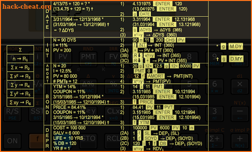 Touch Fin Financial Calculator screenshot