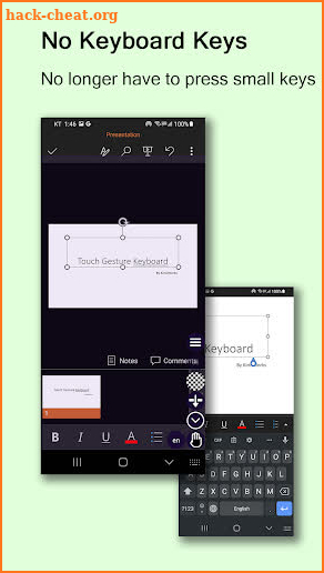 Touch Gesture Keyboard screenshot