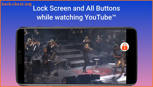 Touch Lock for YouTube - Video Screen Touch Locker screenshot