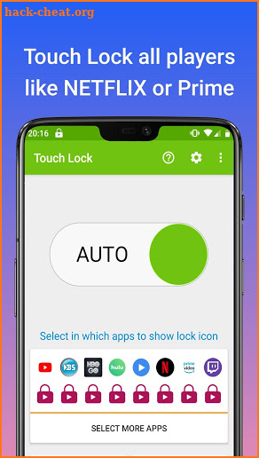 Touch Lock for YouTube - Video Screen Touch Locker screenshot