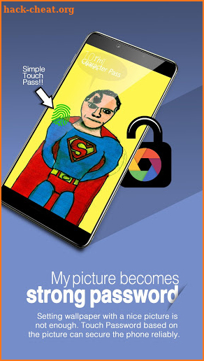 Touch Lock Screen - Easy & strong photo password screenshot
