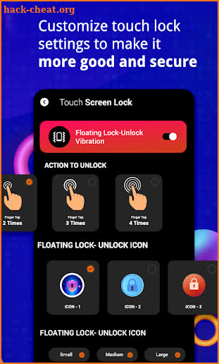 Touch Lock : Screen Touch Lock & Pocket Lock screenshot