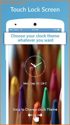 Touch Lock Screen - Touch Photo Position Password screenshot
