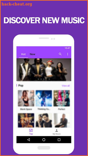 Touch Music - Free Unlimited Music Video Player screenshot