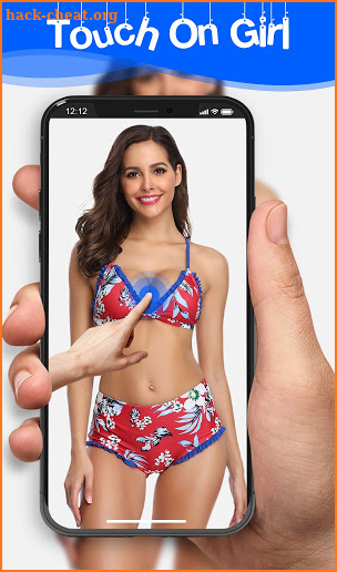 Touch On Girl Simulator -Girl Body Scan Prank 2021 screenshot