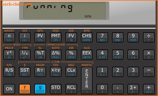 Touch Palladium financial calc screenshot