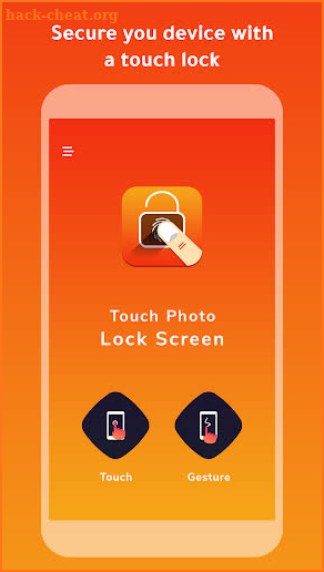 Touch Photo Lock Screen screenshot