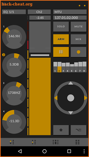 TouchDAW screenshot