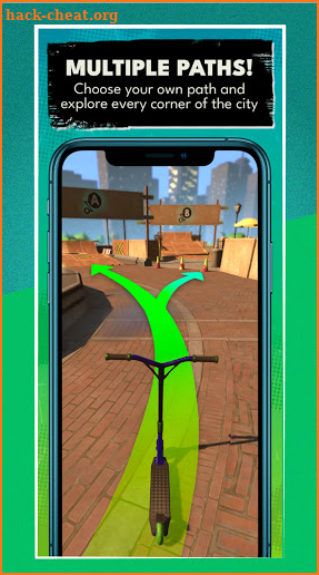 Touchgrind Scooter 3D!! Tricks screenshot