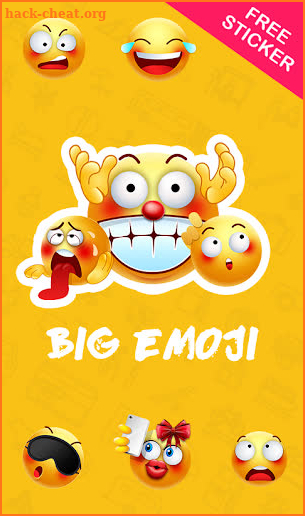 TouchPal Big Emoji Sticker screenshot