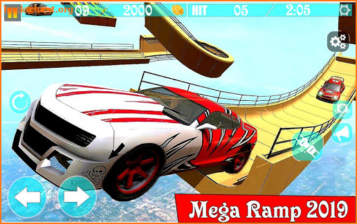 Toughest Mega Ramp: Impossible Tracks Games screenshot