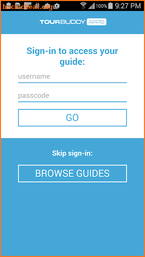 Tour Buddy screenshot