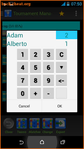 Tournament Manager Pro screenshot